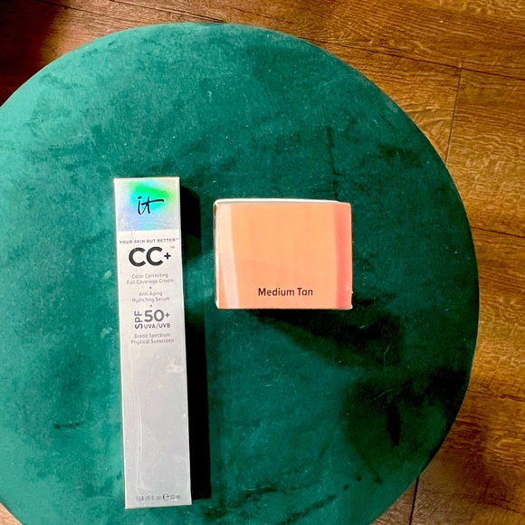 it cosmetics Other - IT cosmetics CC cream SPF 50. Color medium tan.